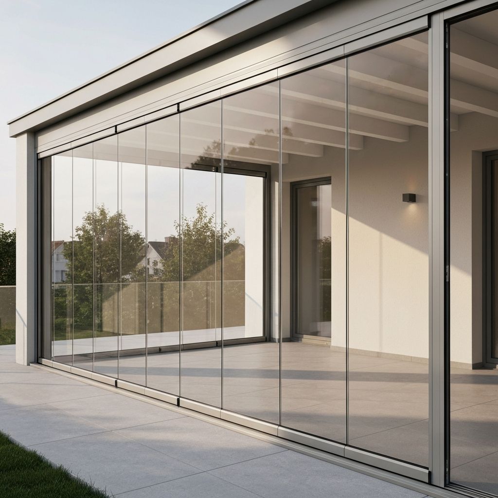 Cerramiento Climalit instalado en terraza residencial