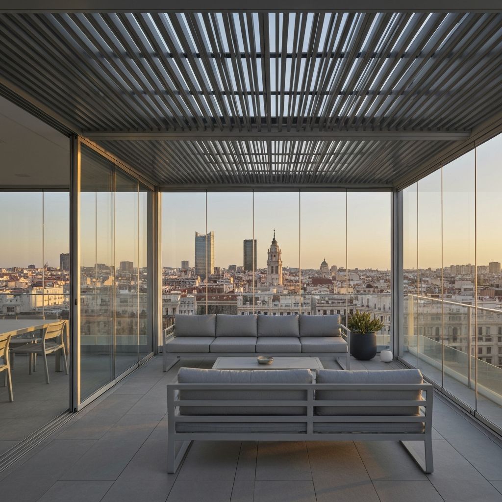 Ático privado, Madrid